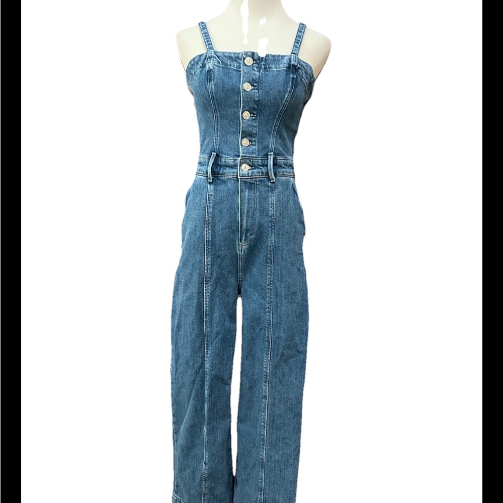 PAIGE Anessa Wide Leg Jumpsuit size 4